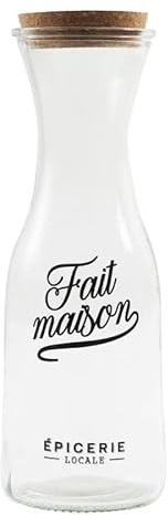 Carafe en Verre Design Brooklyn 1L Transparent