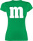 Shirt Damen - Karneval Fasching - Gruppen M und M Aufdruck I M&M Kostüm Gruppe I MundM & M I MM I Fastnacht I Fasnacht I Fasnet - M - Grün - Partnerlook pärchen t-Shirt Faschings Tshirt Karnevals