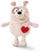 NICI Wärmflasche Hund 350ml 34cm figürlich beige - 2 in 1 - Weiches Kuscheltier & Wärmflasche für Mädchen & Jungen - Plüschtier Bettflasche ab 10 Monate