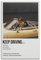 Terp Poster Keep Driving, Wandkunst, Poster, Geschenk für Freunde, Schlafzimmer, Wohnzimmer, Dekoration, modern, ästhetisch, ungerahmt, 30 x 45 cm