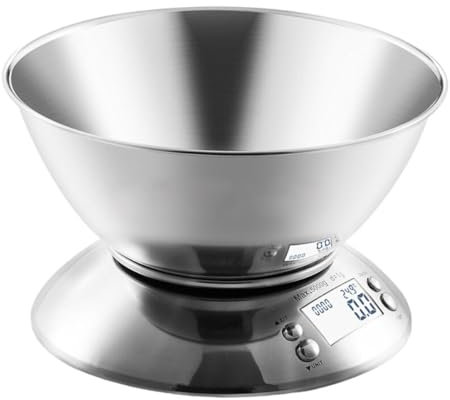 Cabilock De Cocina Digital Báscula De Alta Precisión Acero Inoxidable Robusta Duradera Para Hornear