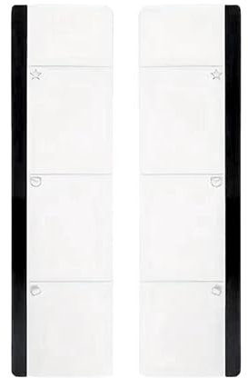 2 Stück Memoboard Acryl Monitor - Büro Zubehör Schreibtisch Zubehör Aesthetic Computer Nachrichtentafel Schreibtisch Deko Bürobedarf Acryl Board für Office Home