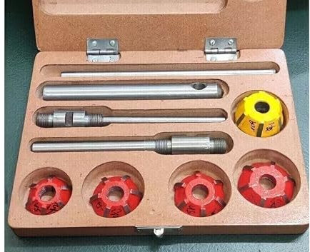 Lot de 5 emporte-pièces en carbure de tungstène pour siège de soupape