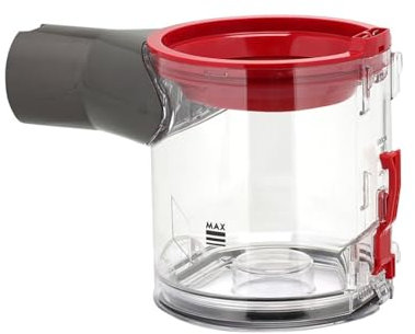 Szwaldaper Staubsammelbox, Behältersammler, for Dyson, v6 v7 v8 Staubbox Haushaltshandstaubsauger Ersatzteil Hepa-Filter Staubsauger integrierte Box(V7)