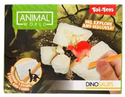 Toi-Toys Dino Ausgrabungsset Spielzeug für Kinder - Fossilien entdecken