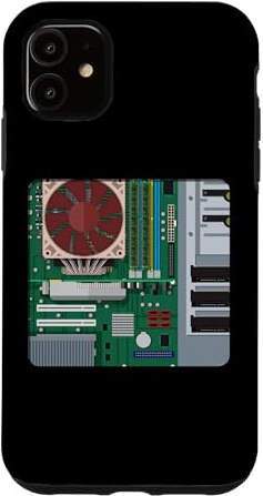 Carcasa para iPhone 11 Técnicos de reparación de computadoras Ventiladores de PC Placa Base Carcasa Interior