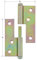 Alberts 333751 Aushebescharnier, silberfarbig