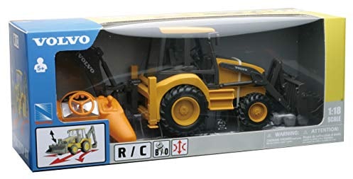 New Ray - 87913 - Radio Commandes - Tractopelle Volvo R/C