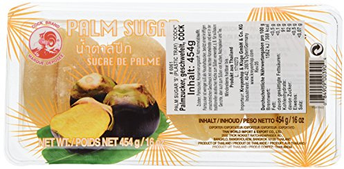 Cock Palmzucker, Scheiben, 4er Pack (4 x 454 g Packung)