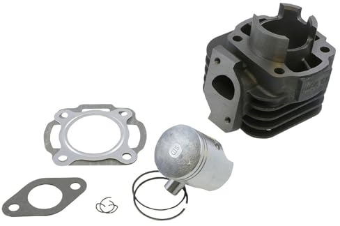 2EXTREME Zylinder Kit 50ccm 12mm kompatibel für Explorer ATU Race GT50, KEEWAY RY6 50, BENELLI 49X QuattronoveX 50, CPI HUSSAR (E2) ab 2003, SWAN 50 2009-, BAOTIAN BT49QT-20C (1E40QMA), FORMULA R