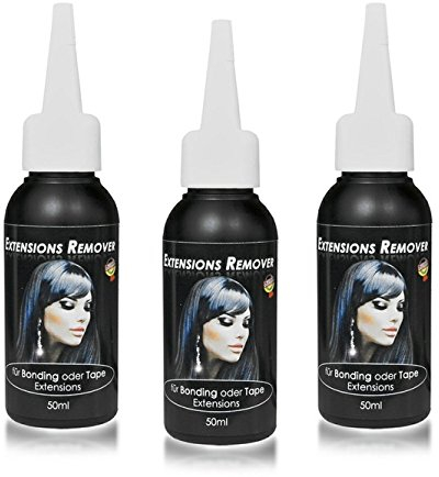 TAPEBAND LÖSER 3x50 ml FÜR TAPE EXTENSIONS ECHTHAAR STRÄHNEN