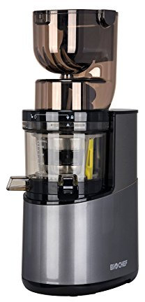 BioChef Atlas Whole Slow Juicer PRO - Commercial Grade Motor, 40 RPM, Wide Feed Juicer, Masticating Cold Press Juicer Machine for Whole Fruit and Vegetables