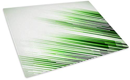 Green Black White Glass Chopping Board Kitchen Worktop Saver Protector
