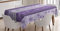 ABAKUHAUS Ethnisch Tischdecke, Weihnachtsschneeflo Noel, Pflegeleicht Waschbar Schmutzabweisend und mit Klaren Farben Hochwertiger Druck, 140 x 240 cm, Violett