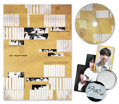 STRAY KIDS Special Album - CLE 2 : YELLOW WOOD [ Clé 2 ver. ] CD + Photobook + 3 QR Photocards + FREE GIFT