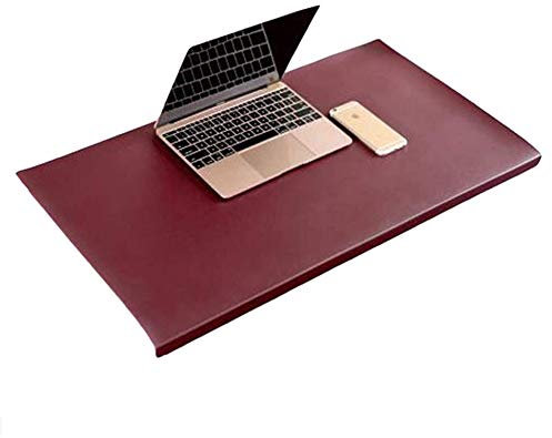 Schreibtischunterlage,Kunstleder Schreibunterlage mit Kantenschutz,Multifunktionale Mauspad Groß Schreibtischauflage,Schreibtisch-maus-matte Wasserdichte Schreibtisch Protector Schreibmatte