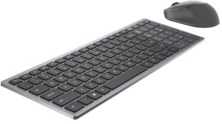 Clavier et Souris Dell KM7120W-GY-SPN Espagnol QWERTY