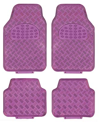 MTA - 474065 - Tapis Compatible avec Renault Clio II - 2 avants + 2 arrières - PVC Rose