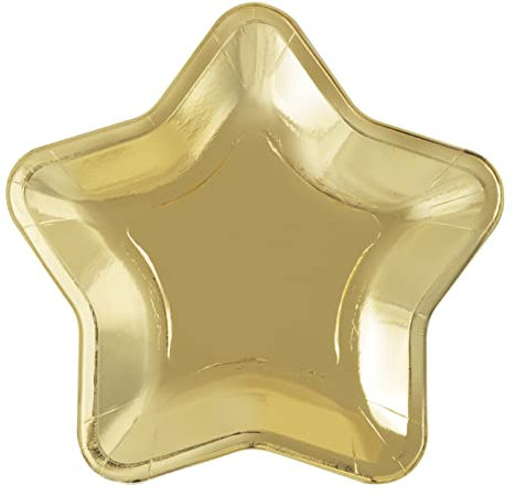 Modernes Weihnachtsparty-Zubehör (sternförmige Vorspeisenteller – 8 Stück)