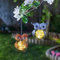 Garden Mile LED Owl Light Solar Garden Lights Outdoor Waterproof Pathway Driveway Animal Solar Lights Outdoor Decorations Ornament Tree Hanger For Gardens Patios Outside Decor