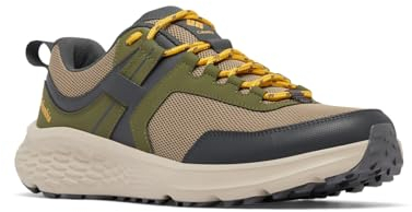 Columbia Men's Konos Low Low Rise Hiking Shoes, Green (Nori x Golden Yellow), 9.5 UK
