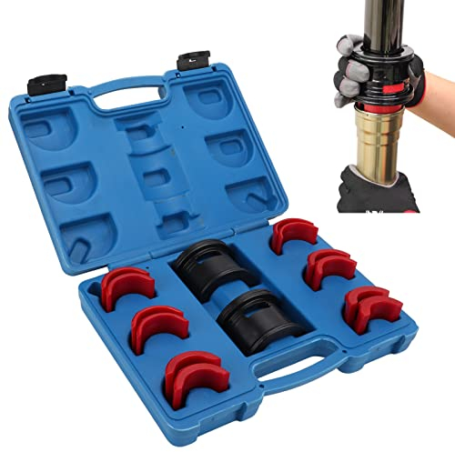 Fourche Seal Driver, Universel Noslip Grip Fork Seal Driver Installation Facile 35‑50mm pour Motos Vélos