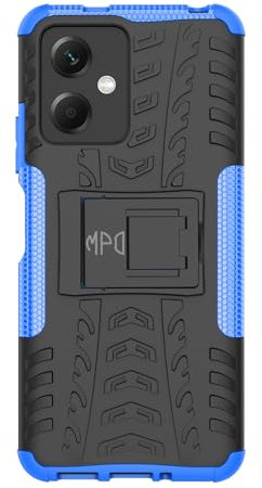 Funda para móvil Xiaomi Redmi Note 12 5G / Poco X5 con Soporte Protección 360 Grados 2 en 1 Carcasa Dura Resistente Antigolpes Protectora Heavy Duty Rugged Armor Case (Xiaomi Redmi Note 12 5G, Azul)