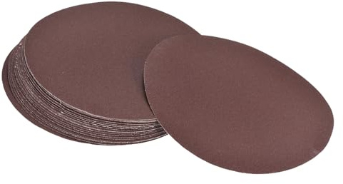 CoCud PSA Sanding Discs, 5 Inch Dia 240 Grits, Self Adhesive Sticky-Back Sandpaper - (Applications: for Woodworking Metal Finishing), 30-Pieces