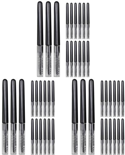 MAGICLULU 3 Set Di Pennelli Per Sopracciglia Con Cappuccio Forniture Per Il Trucco Di Sopracciglia E Ciglia Portatili Per Uso Quotidiano 20 Pezzi * 3