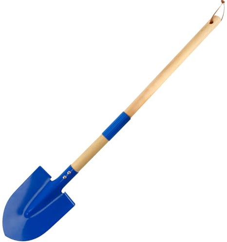 Pelle pour Enfants Petite Pelle de Jardin 27'' Petite Pelle Robuste Pelle de Plage à Sable Amovible Manche en Bois Pelles à Creuser pour Enfants Outils de Jardinage pour Patio, pelouse et Jardin