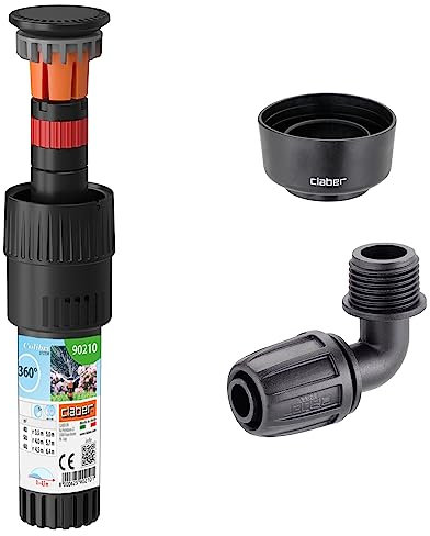 Colibri 90210 360° Pop-Up Sprinkler, Elbow Connector & Collar Guard Bundle