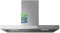 Cecotec Campana Extractora 90cm Tipo T Bolero Flux TT 908000 Slim Glass White A++. 210W, Succión 800m³/h, 3 Niveles de Potencia, Display Táctil, Filtro de Carbono Ø176, Control de Movimiento