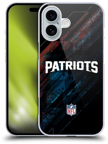 Head Case Designs Offiziell Zugelassen NFL Einfarbig Detroit Lions Logo Harte Rueckseiten Handyhülle Hülle Huelle kompatibel mit Apple Apple iPhone 16