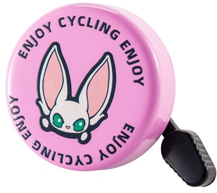 ROCKBROS Campanello Bici Bambino, Campanello Bicicletta per Bambina in Metallo Ragazze Ragazzi, Suono Forte 80-100dB, Manubrio da 22,2mm, Adatto per Bici da Corsa, MTB, Accessori Bici, Rosa
