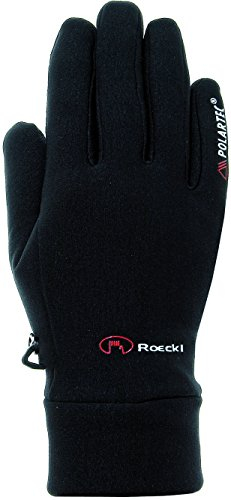 Roeckl Sports Outdoor Handschuh KASA, Crossover Unisex Fingerhandschuh, Schwarz 10