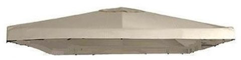 Universal 10' x 10' Single Tiered Replacement Gazebo Canopy - RipLock 350 - for True 120 x 120 Gazebos, NOT 116-118 Gazebos