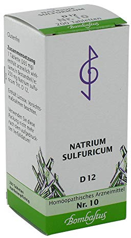 BIOCHEMIE 10 Natrium sulfuricum D 12 Tabletten 200 St
