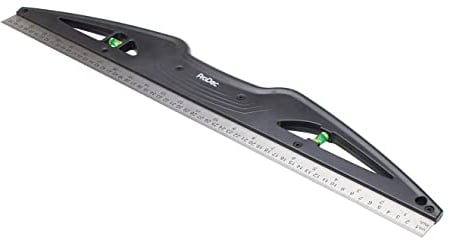 ProDec 24 Trimming and Smoothing Edge with Integral Horizontal and Vertical Spirit Levels