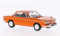 BMW 2000 CS, orange, 1966, Modellauto, Fertigmodell, Triple 9 Collection 1:43