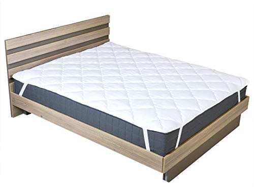 sei Design Matratzenschoner 160x200 atmungsaktiv - Luxuriöse Matratzenschutz Auflage - Extra Soft & weich - Matratzen Schoner waschbar & trocknergeeignet - Matratzen Schutz - Schonbezug Matratze