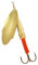 MAPSO - Pack de 5 Cucharillas de Pesca Alaska-5 Metal Oro | Cebo Artificial de Pesca Especialmente Diseñado para Pescar Salmón, Color Oro, 23gr
