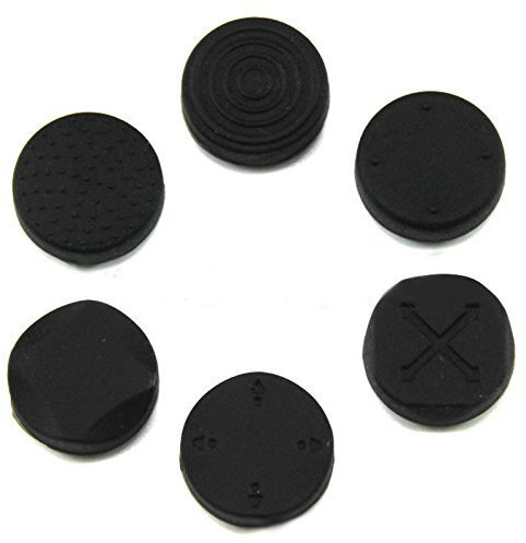 Joystick analogico silicone Button Thumbstick Button Cap del pollice grip per PS Vita Psv 1000 2000/6 in 1