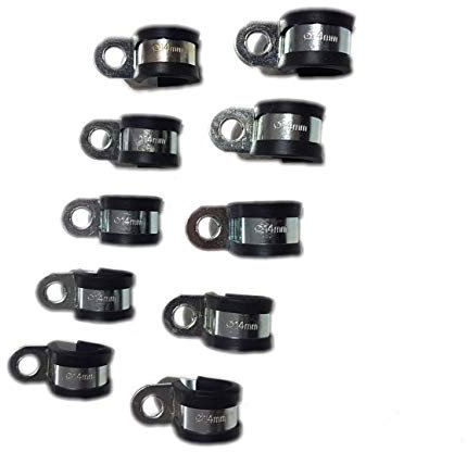 Rohrschelle Schlauchschelle Leitungschelle Schelle RSGU Gummi (25, 22mm)