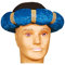 Amakando Orientalischer Turban für Männer & Frauen/Blau in KW 60 / Arabisches Kostüm-Accessoire Sultan/Passend zu Karneval & Themenabend