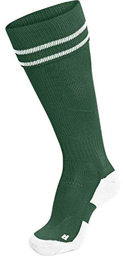 hummel Unisex Element Football Socken, Evergrün/Weiß, 46 EU