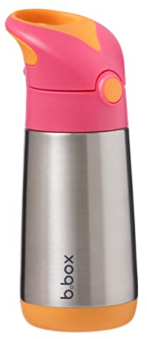 b.box Gourde Isotherme | Acier Inoxydable à Double Paroi | Garde les Boissons Froides Jusqu'à 8 Heures, Chaudes jusqu'à 6 Heures | 350 ml
