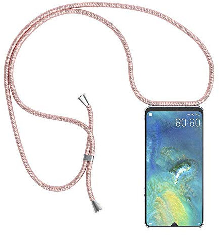 YuhooTech Handykette Hülle für Huawei Mate 20 Lite Handyhülle, Smartphone Necklace Hülle mit Band - Handyhülle mit Kordel Umhängenband - Schnur mit Case zum umhängen