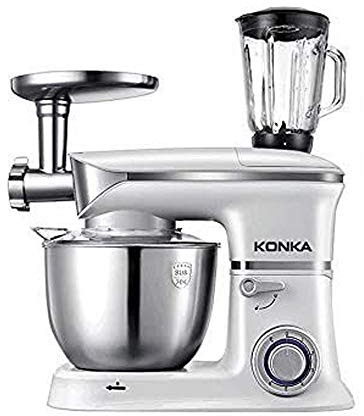 Fayelong 220V Automatic Food Processor Multifunction Meat Grinder Juicer Dough Mixer Blender for Salad Egg Milk Mashed Potatoes Vegetable Stuffing
