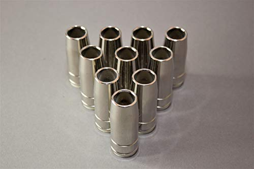 10 Stück Gasdüse konisch NW Ø 15,0 mm für Brenner MB25 MIG MAG