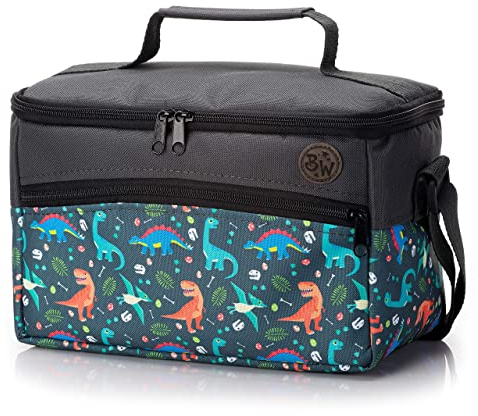 BambiniWelt von Rafael K. Bambiniwelt Tasche für Toniebox, Musikbox-Tasche, für Hearing Cube z. B. Toniebox und Tigerbox Touch, verstellbare Innenfächer, Netzfach für Zubehör, Toniebox-Tasche